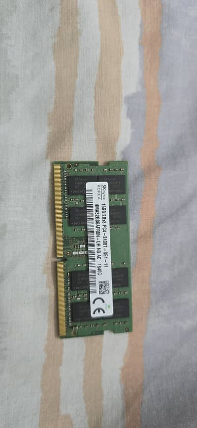 Selling my 16gb 2400mhz DDR4 So-Dimm Laptop Ram