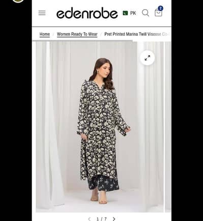 New edenrobe 2pcs linen dress without tag