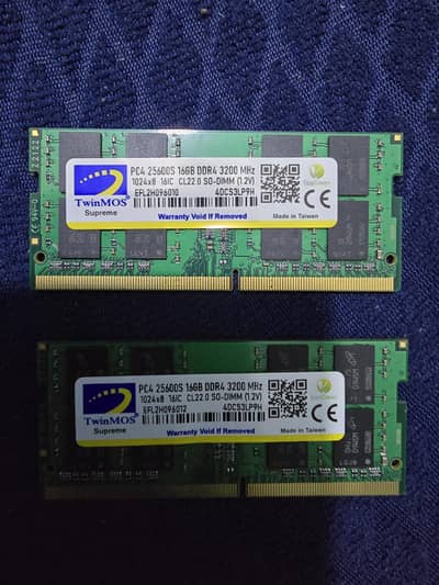 TwinMOS Laptop DDR 4 Rams