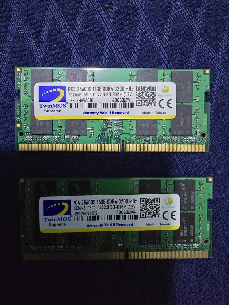TwinMOS Laptop DDR 4 Rams 2