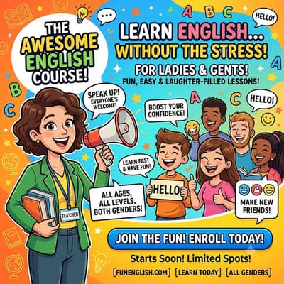 English Language Course ( 3 months )