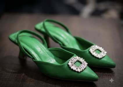 Emerald Green heels- Size 41