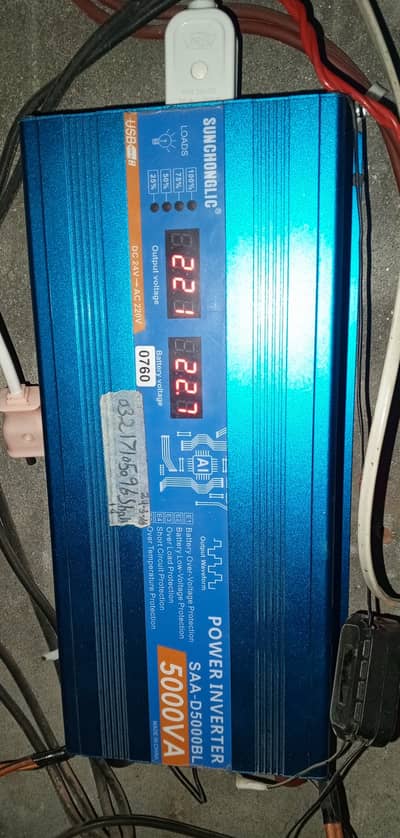 5000 watt Dc to ac converter inverter 24v to 220v converter inverter