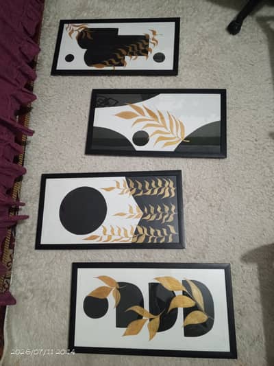 Hand made canvas painting available