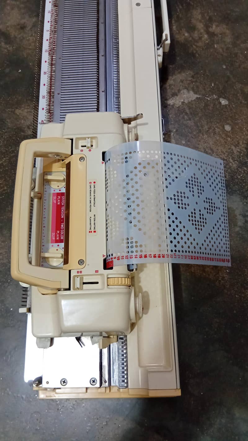 KNITTING.  MACHINE 2