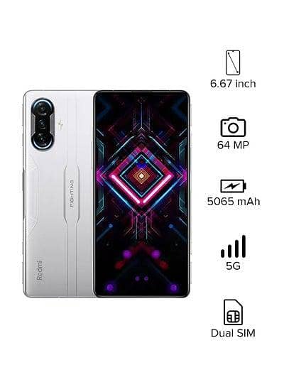 Redmi K40 Gaming 10 by 9.5 PTA approved 12/256 GB