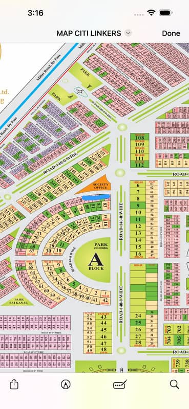 5 marla plot for sale Citi Housing phase 1