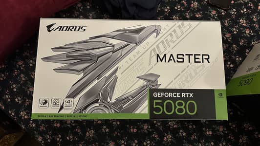 Gigabyte AORUS GeForce RTX 5080 MASTER ICE 16GB GDDR7