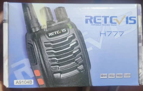 walki talkie retcis h777