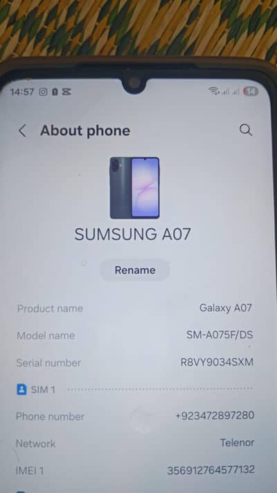 Samsung Mobile A07 5G