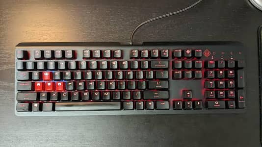 HP Omen Encoder Mechanical Gaming Keyboard 100%