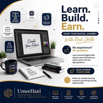 Learn Graphic Design, AI Tools & Digital Skills | Online Training