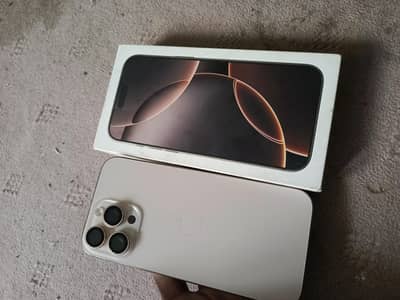 Apple iPhone 16 Pro Max Non PTA just Like Box pack