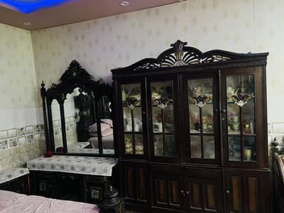 Complete bedroom set solid wooden bedset sofaset