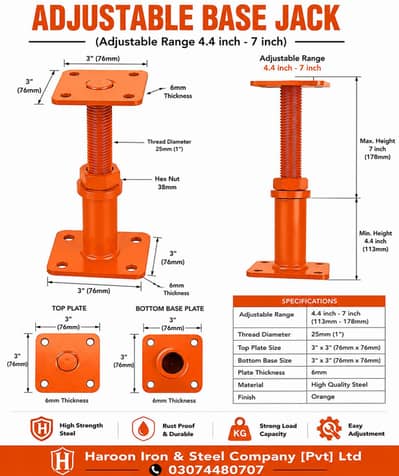 Jacks for Tyre Change