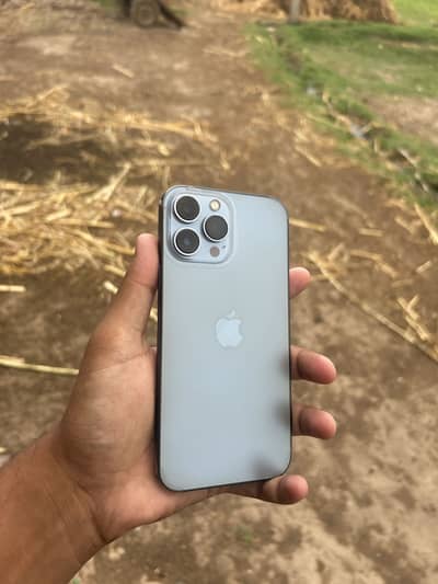 Iphone 13 pro max siyara blue clour