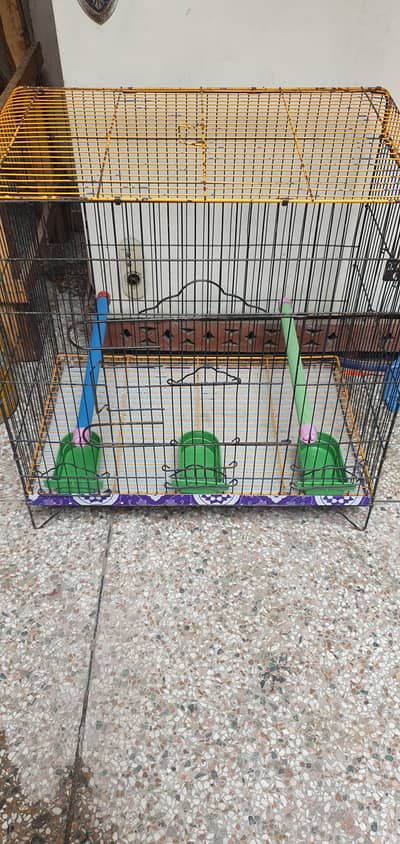 parrot zarar cage