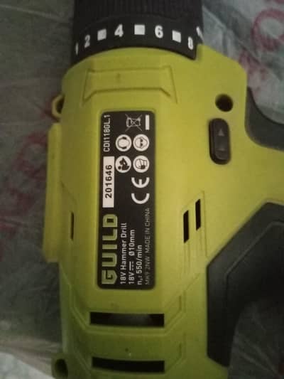 cordless drill with hammer drill function