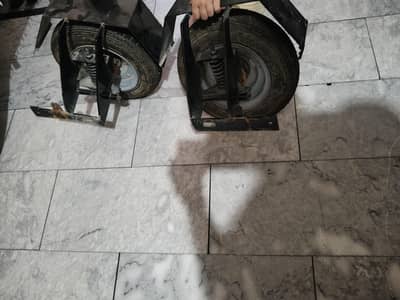 side wheels for electric scooter