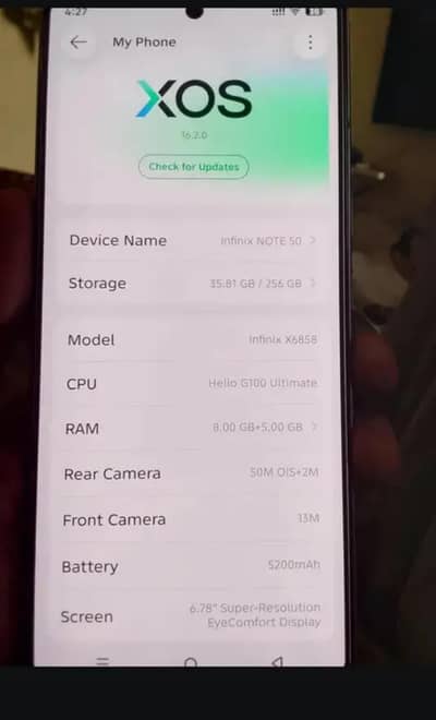Infinix Note 50