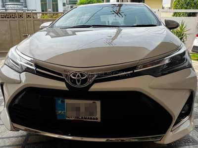 Toyota Altis Grande X CVT-1.8 Beige Interior 2022 Model