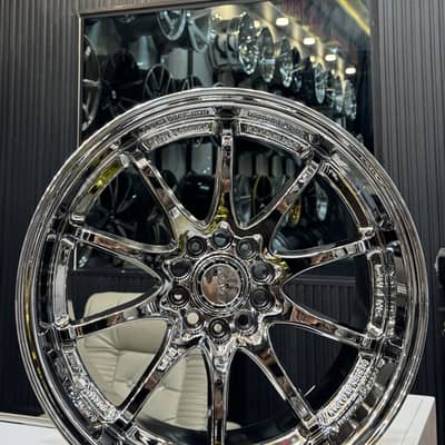 Rays Volk Racing CE28 Chrome Rim 18 inch 9.5jj