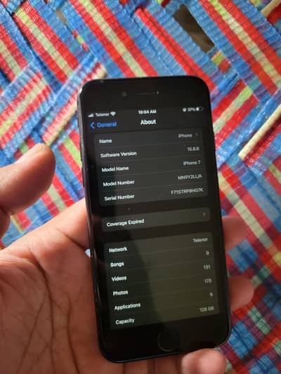 Apple iPhone 7 128gb pta approve  all unlocked