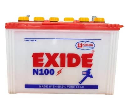 Exide N100 12V 70Ah Battery + Simtek 12V 20A Fully Automatic Charger