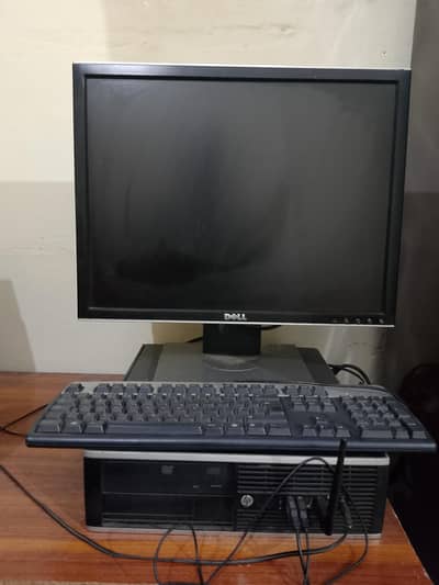 HP PC and Dell LCD 21 inch