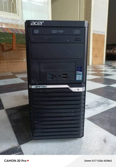 Core i5 6 Gen with GTX 1060 GPU.