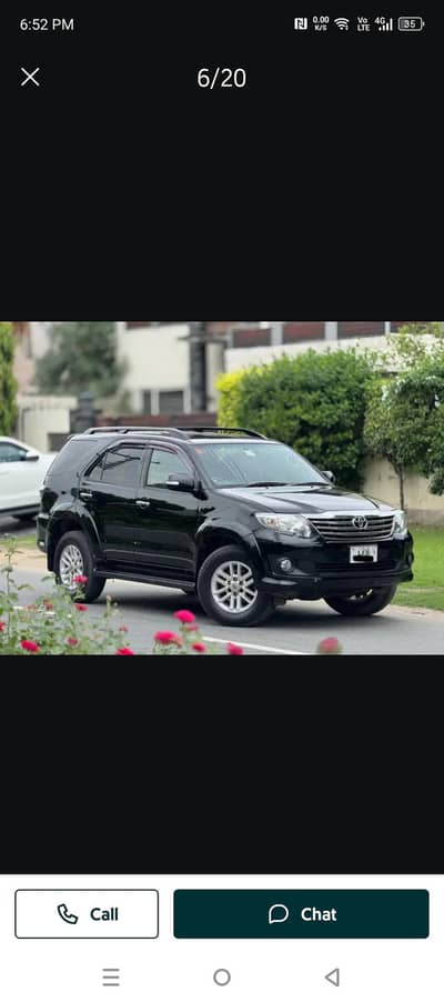 Toyota Fortuner V 2014