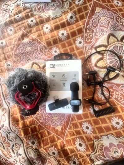 Boya MM1- K8 MIC Used for Vlogs,Studio and Podcast