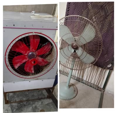 wAir cooler and Stand Fan pair