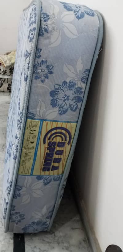 Two Duraform spring mattress Single bed