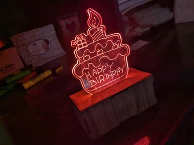 happy birthday lamp