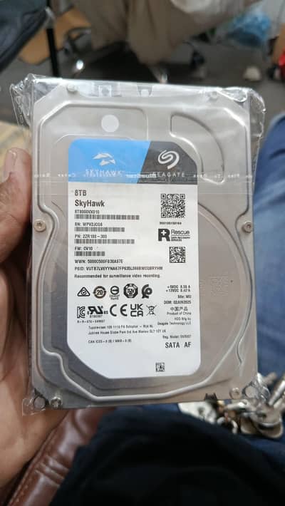 seagate 08tb hdd 100% health good condition