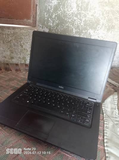 Dell i5 6th generation used laptop with 16GB RAM and 256 SSD
