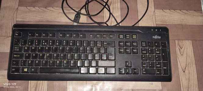 Fujitsu Original USB Wired Keyboard – Excellent Condition
