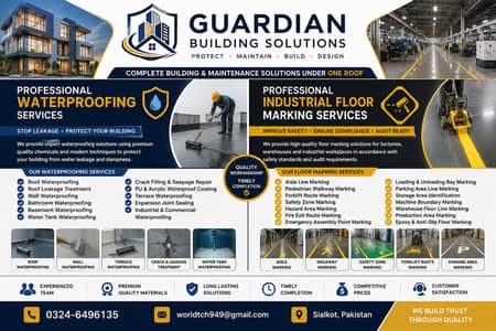 Professional Waterproofing & Building Maintenance Services