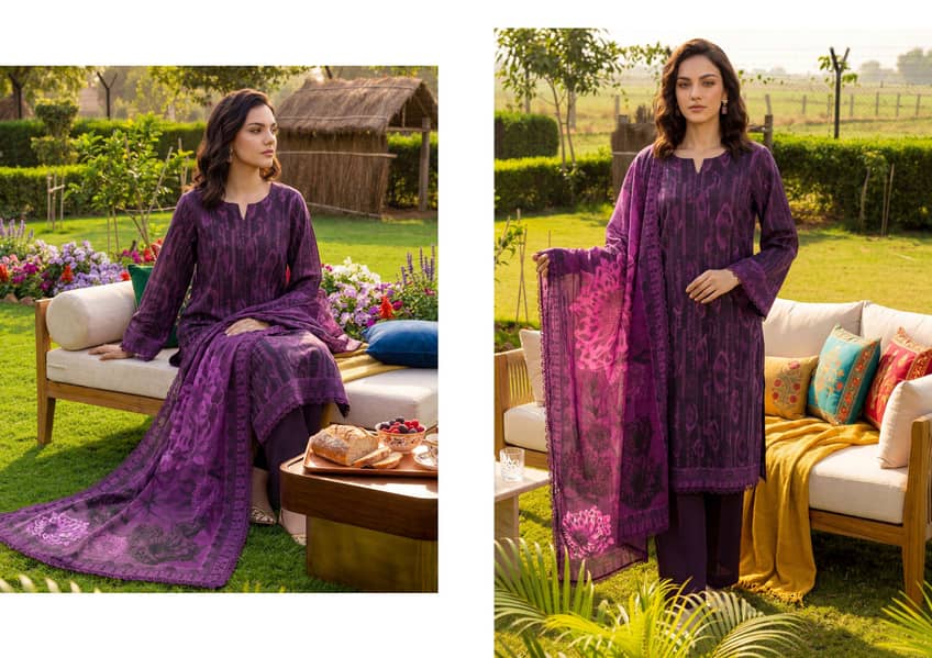 Lawn printed 3