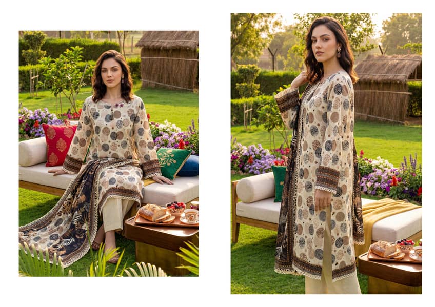 Lawn printed 4