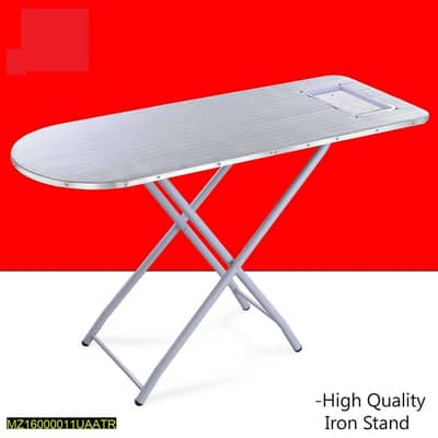Adjustable ironing board 46x19 inch foldable powder coated