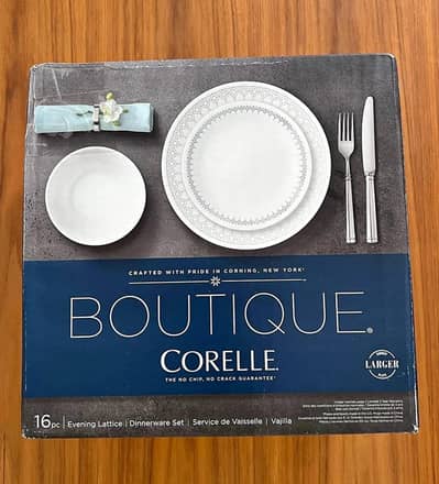 Corelle Boutique 16 pc Dinner Set