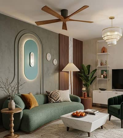 Interior Design/ Feature Wall/media wall/ bedroom wall/ mirror wall