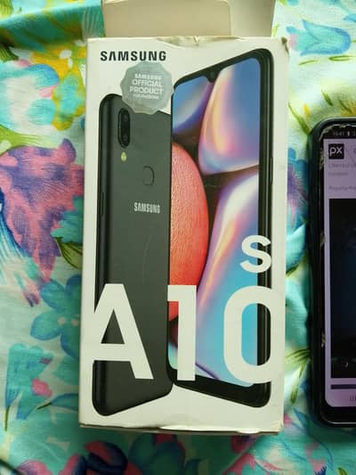 Samsung Galaxy A10S touch mobile phone with box