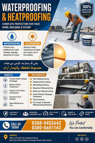 waterproofing and heatproofing solutions