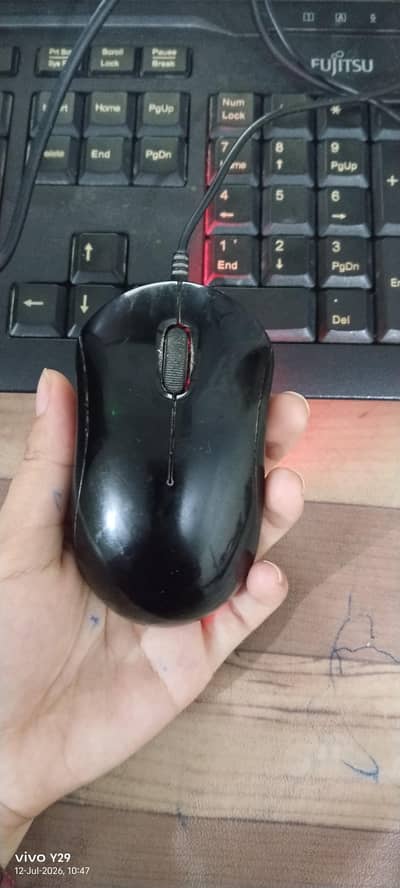 Logitech USB Wired Optical Mouse – Good Condition | 100% Working