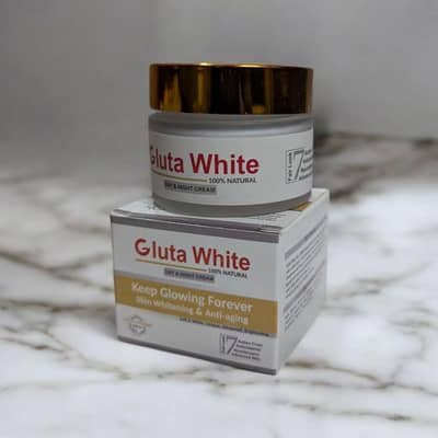 Gluta White Day Night Cream 100% Natural Radiant Skin