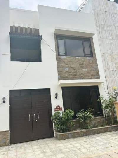 100 YARDS DOUBLE STOREY BUNGALOW FOR SELL IN DHA PHASE 7 EXT WITH FULL BASEMENT