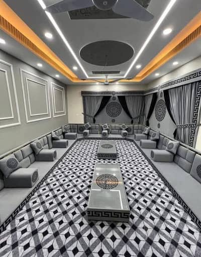 Arabic majlis/behatk /hujara / floor sofa set available